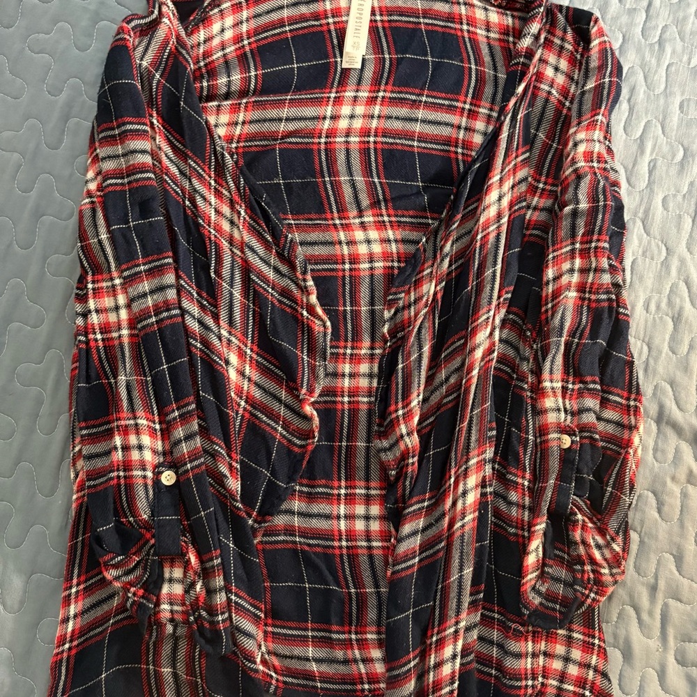 Plaid Flannel Shirt